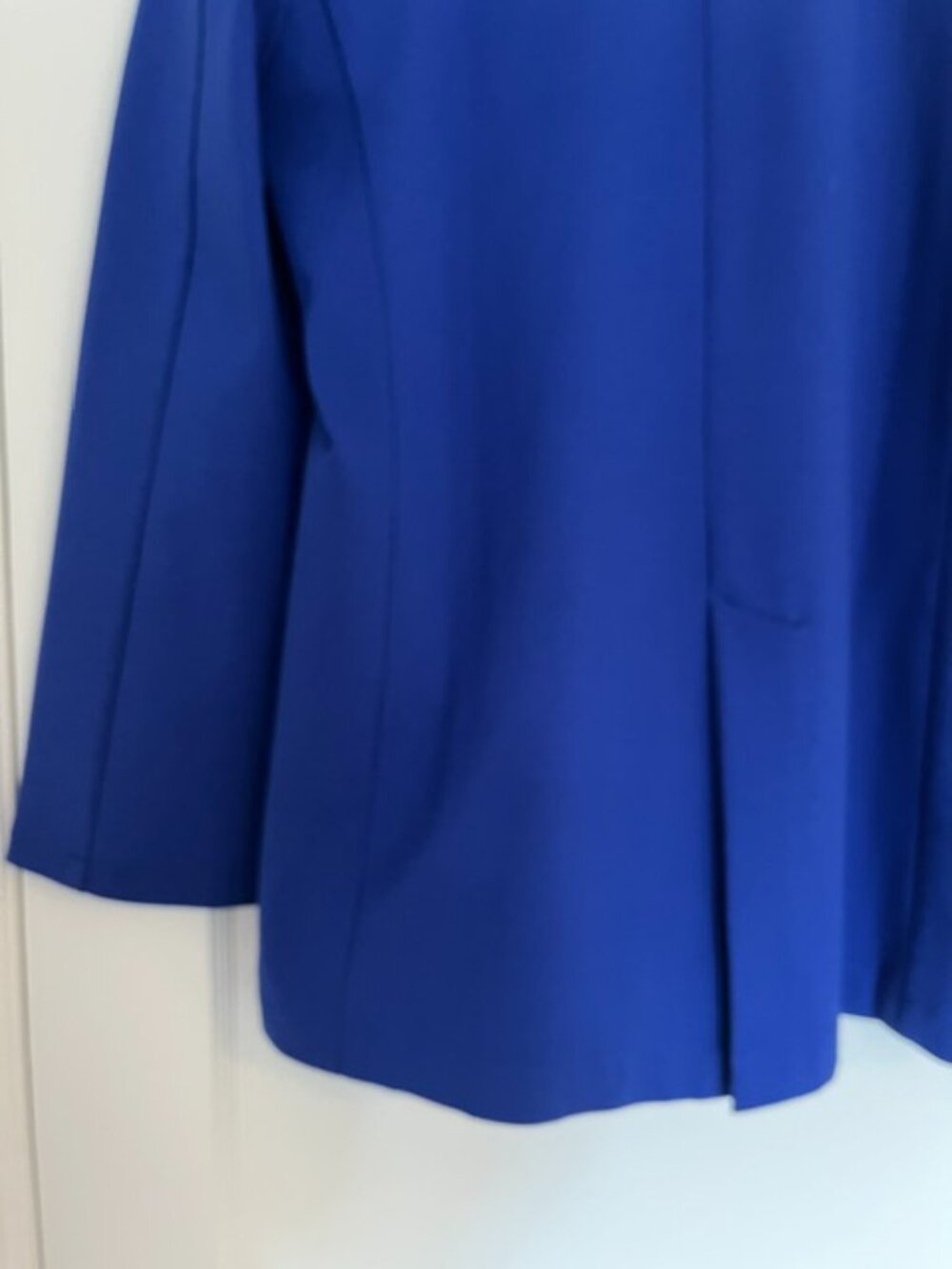 NWT Ripley Rader Oversized Ponte Blazer in Cobalt Blue | Size Large - Picture 6 of 7